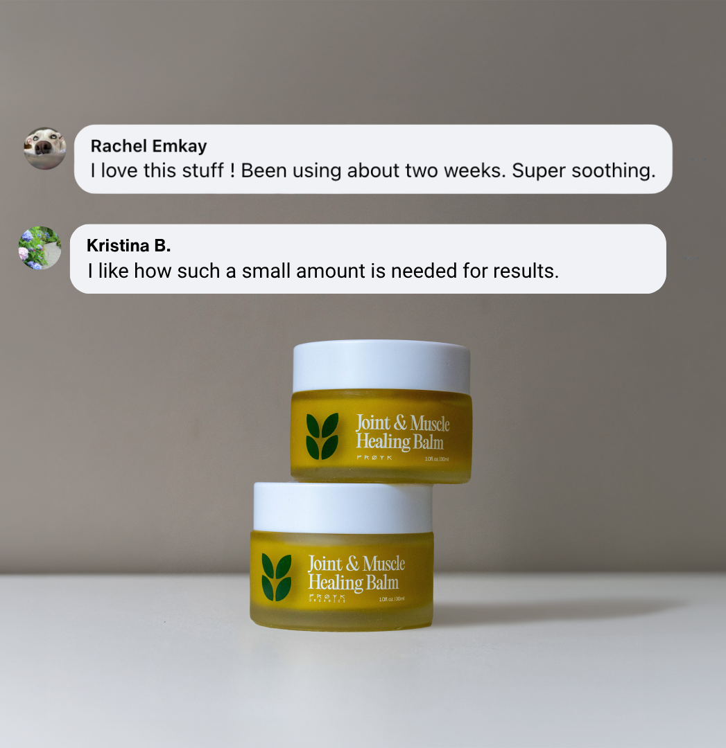 Joint & Muscle Healing Balm - 2 JARS